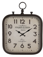 Clayre & Eef Horloge murale 40*3*53 cm / 1*AA 6KL0687