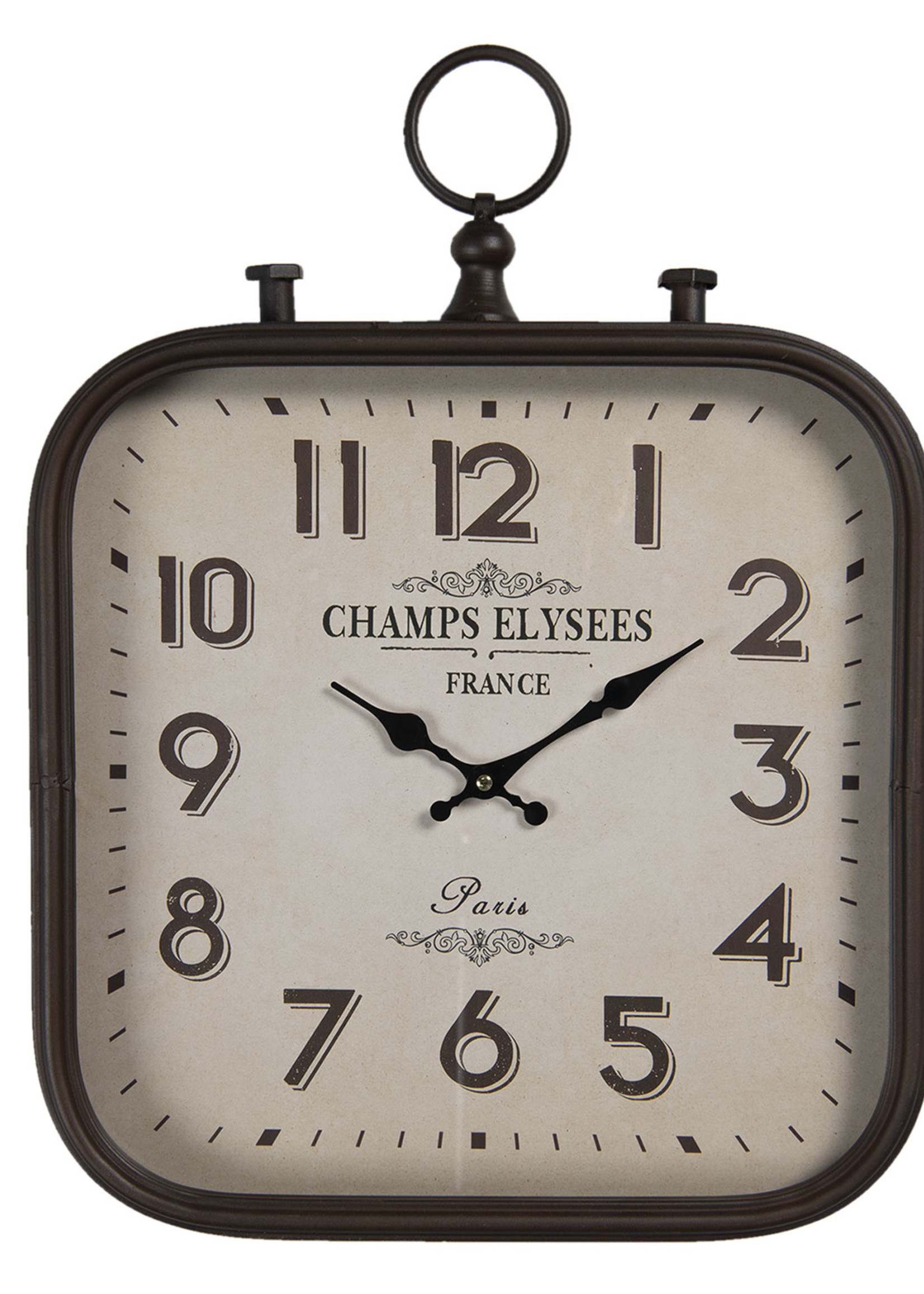 Clayre & Eef Horloge murale 40*3*53 cm / 1*AA 6KL0687