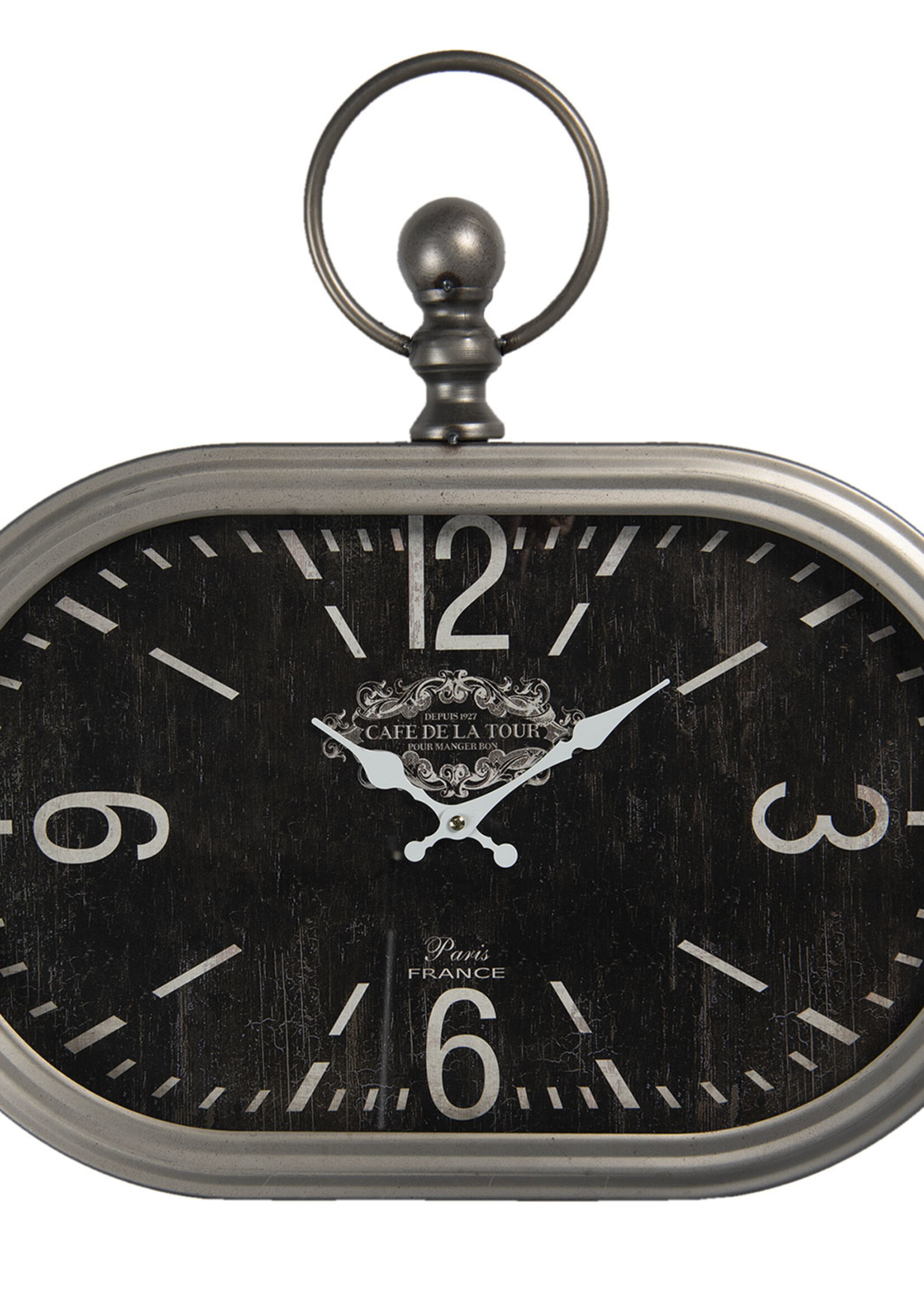 Clayre & Eef Horloge murale 50*3*44 cm / 1*AA 6KL0690