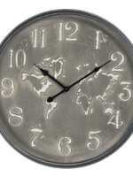 Clayre & Eef Horloge murale Ø 48*6 cm / 1*AA 6KL0696