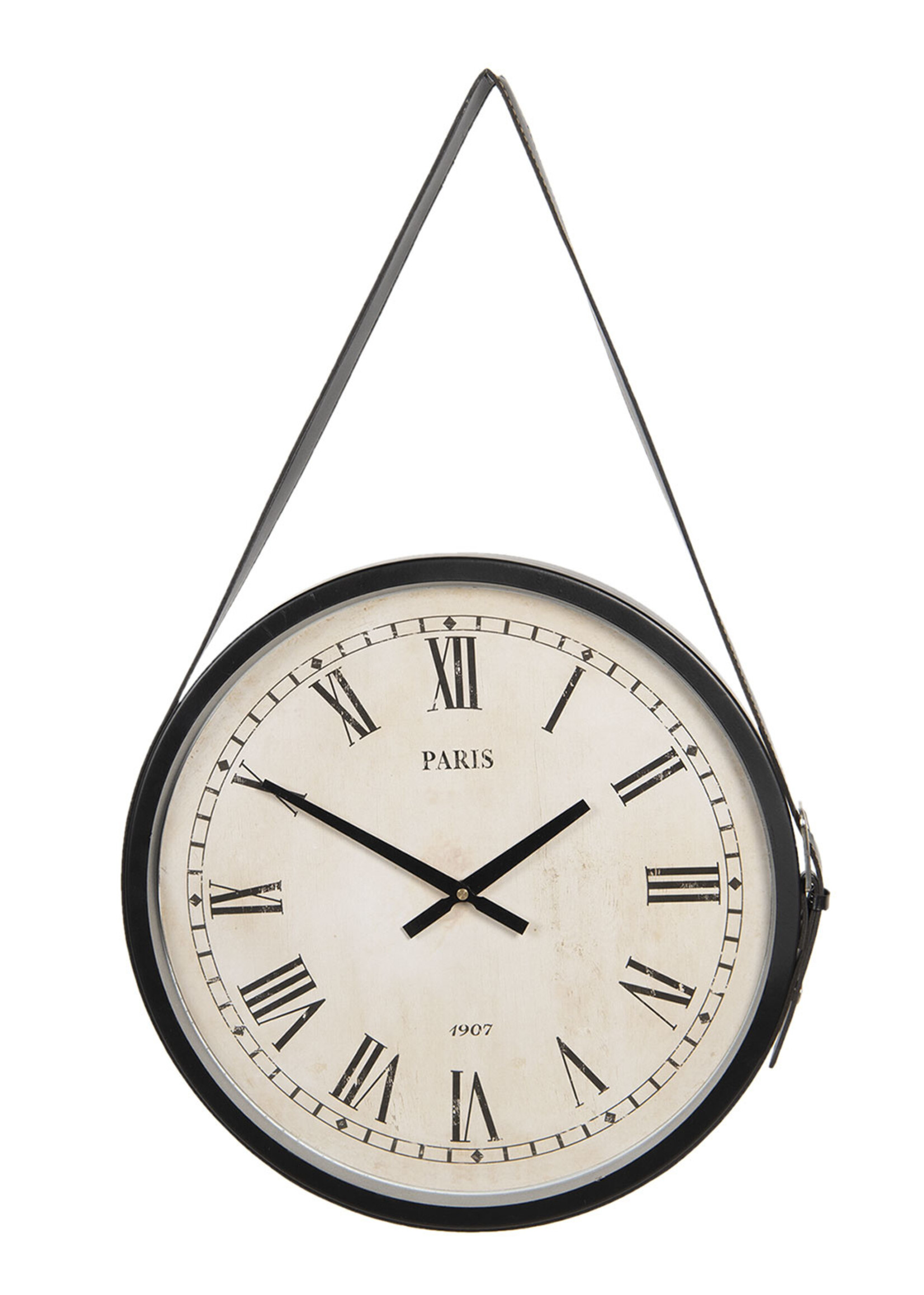 Clayre & Eef Horloge murale Ø 42*4 cm / 1*AA 6KL0697