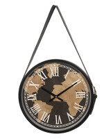 Clayre & Eef Horloge murale Ø 42*4 cm / 1*AA 6KL0698