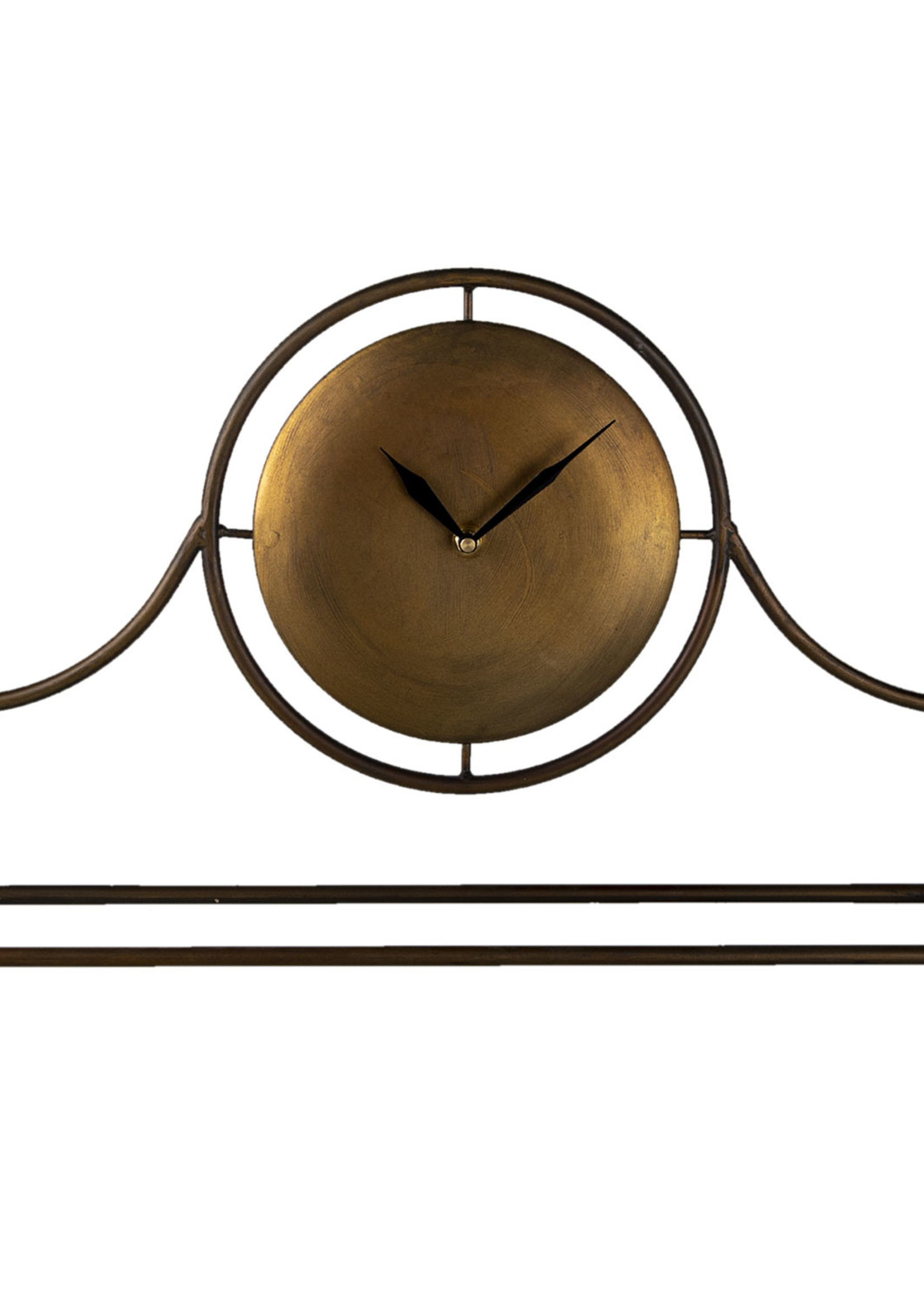 Clayre & Eef Horloge de table 58*11*33 cm / 1*AA 6KL0714