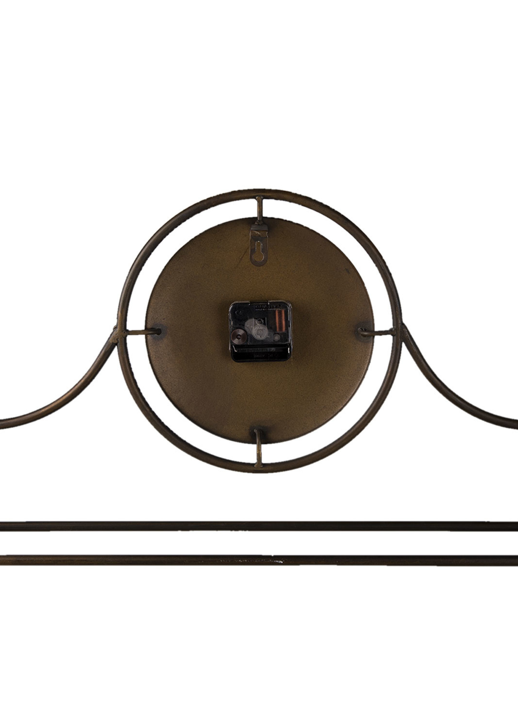 Clayre & Eef Horloge de table 58*11*33 cm / 1*AA 6KL0714