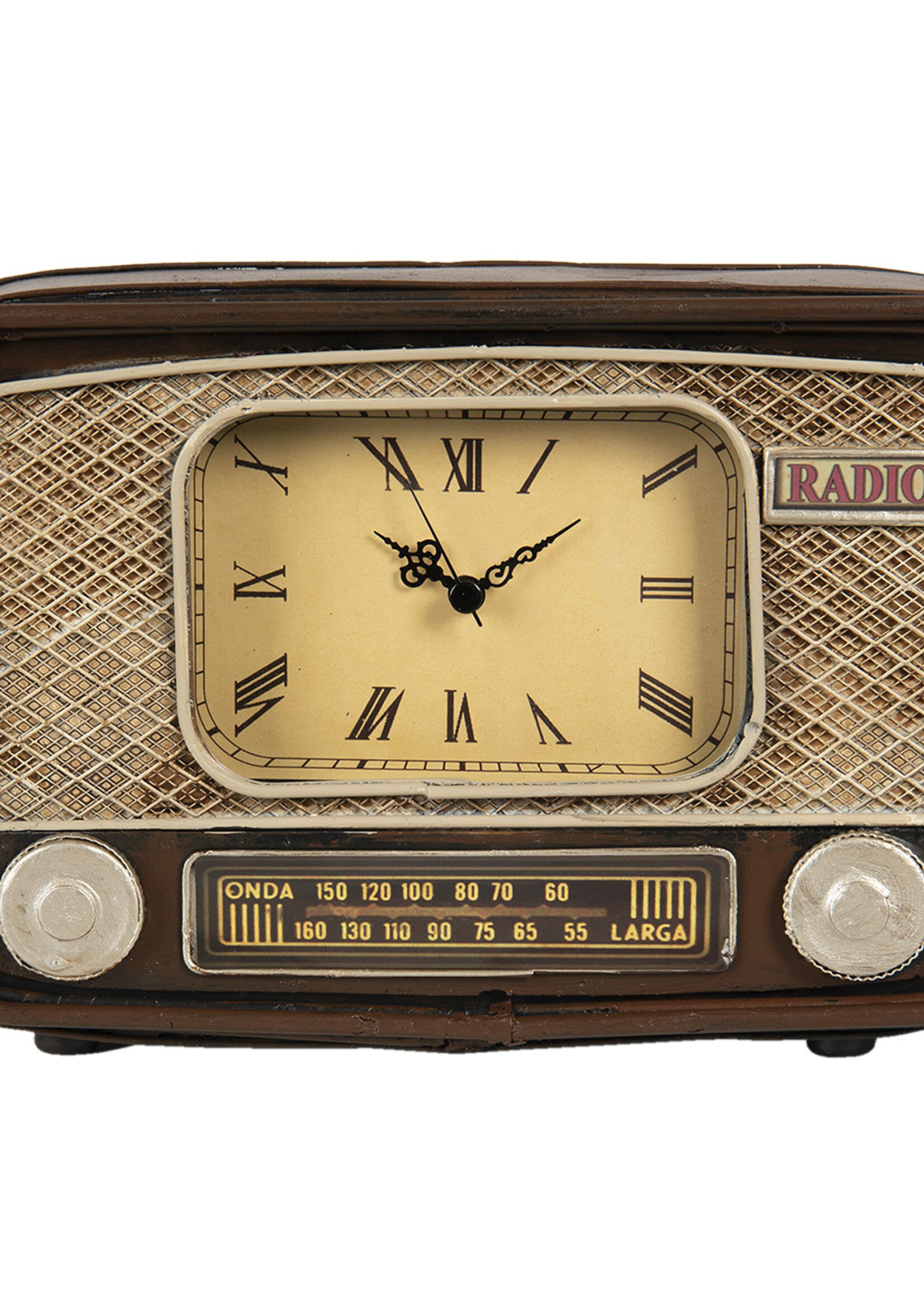 Clayre & Eef Horloge de table 24*9*17 cm / 1*AA 6KL0727