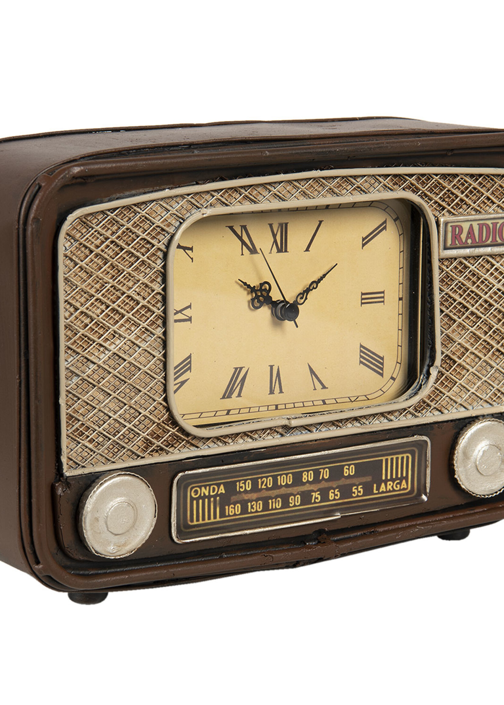 Clayre & Eef Horloge de table 24*9*17 cm / 1*AA 6KL0727