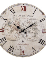 Clayre & Eef Horloge murale Ø 34*4 cm / 1*AA 6KL0731