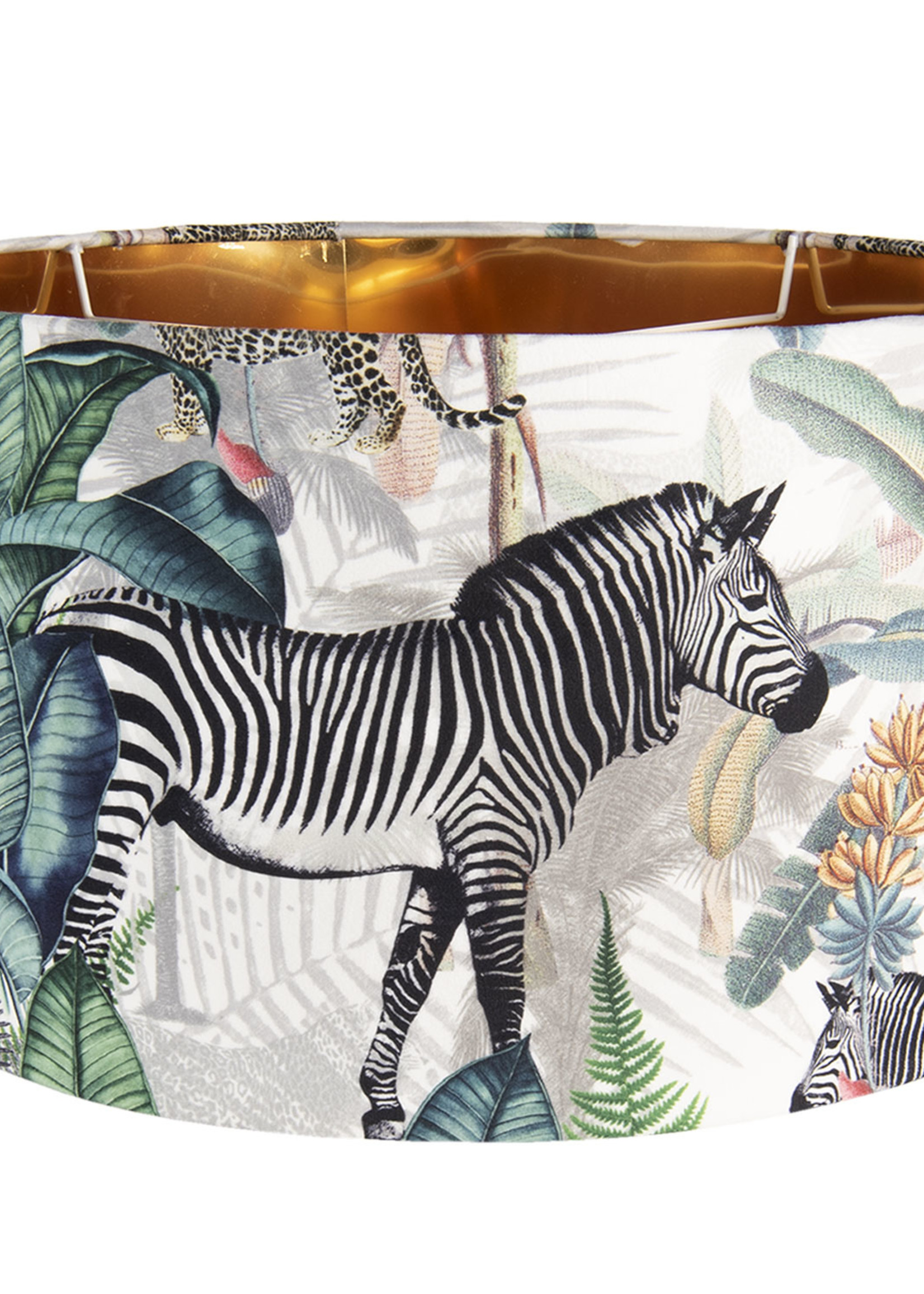 Clayre & Eef Abat-jour pendentif Ø 45*28 cm / E27 6LAK0497