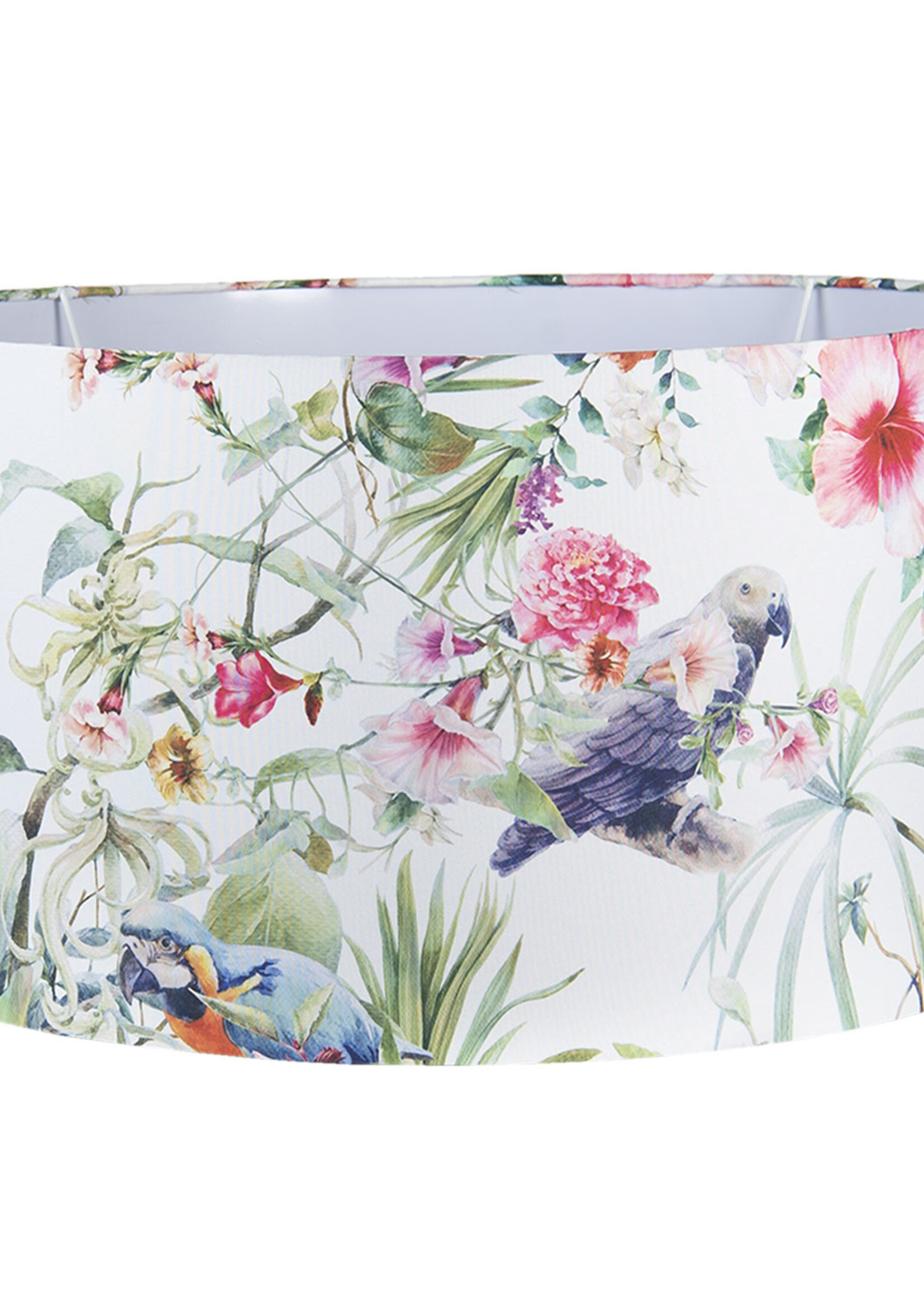 Clayre & Eef Abat-jour pendentif Ø 53*30 cm / E27 6LAK0503