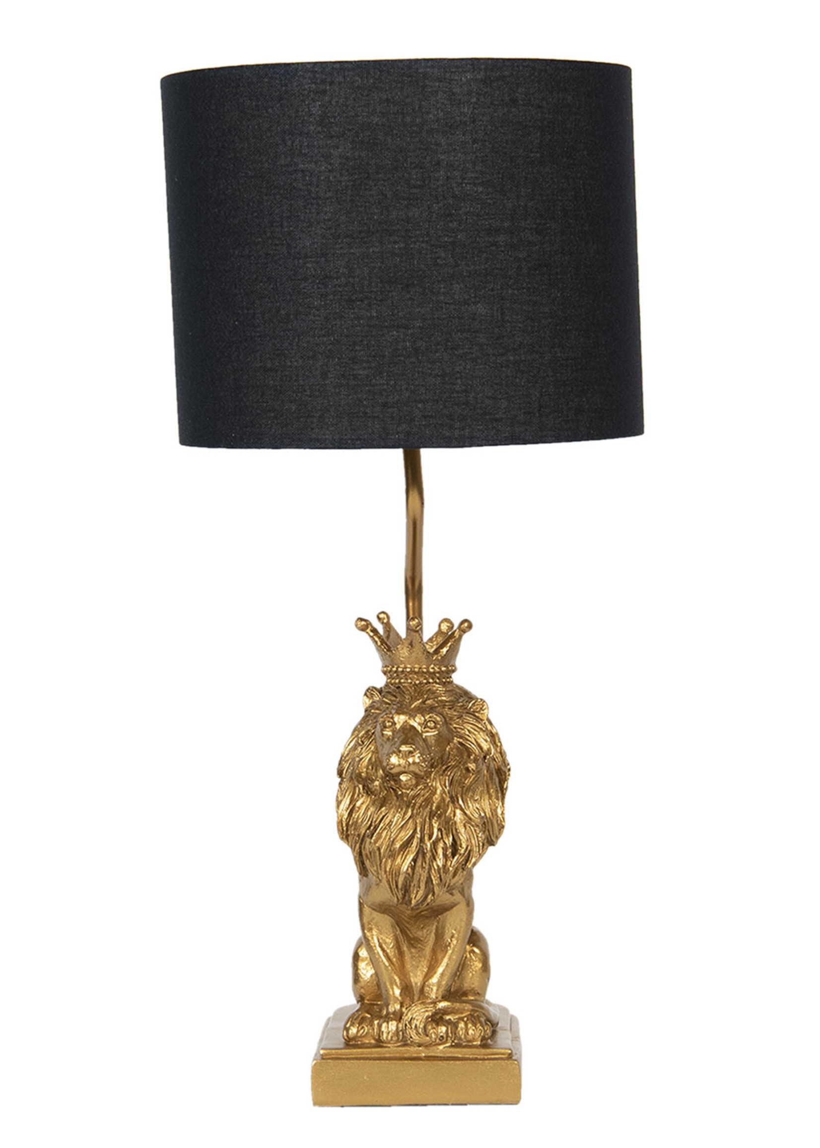 Clayre & Eef Lampe de table Ø 23*50 cm E27/max 1*60W 6LMC0008