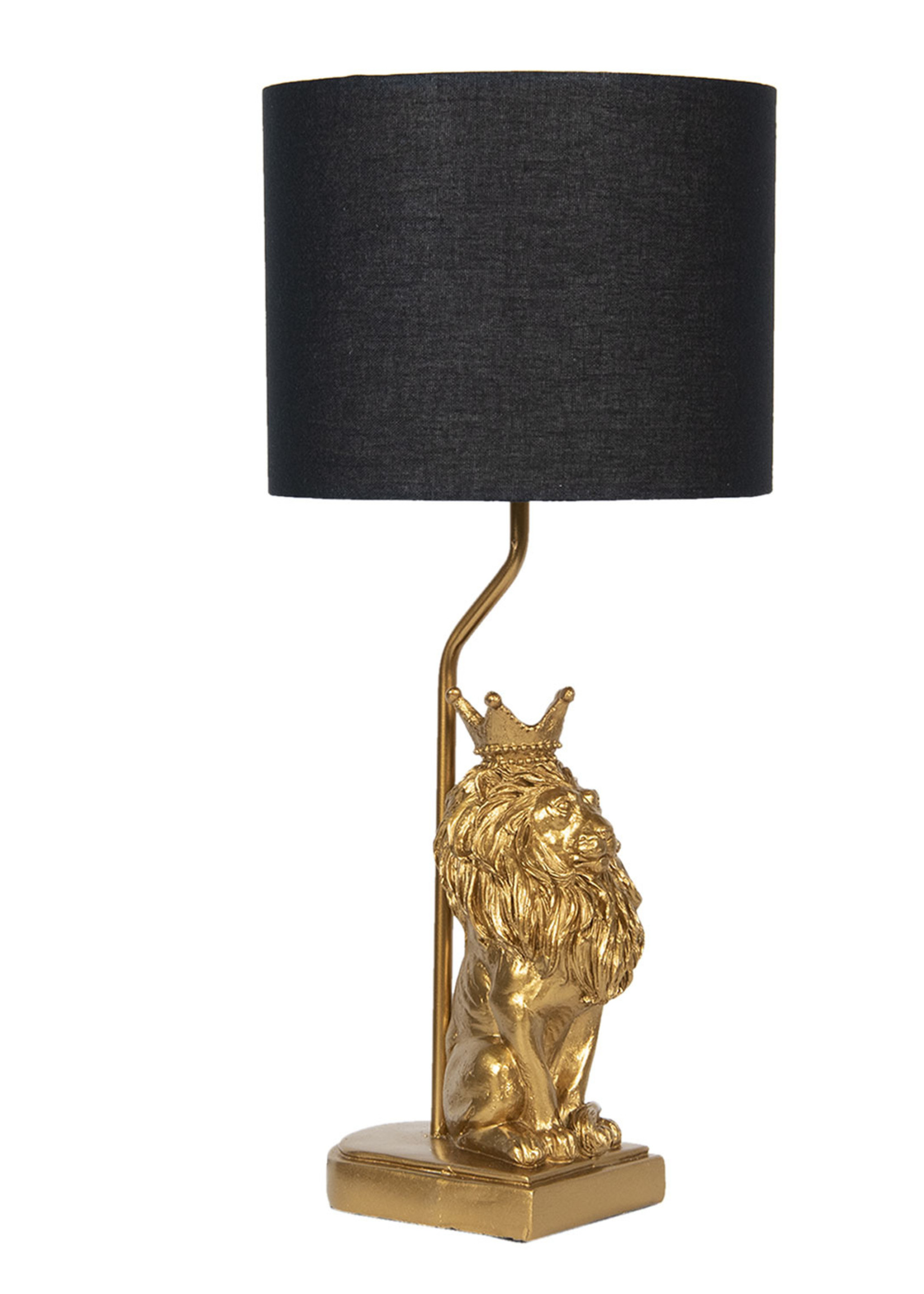 Clayre & Eef Lampe de table Ø 23*50 cm E27/max 1*60W 6LMC0008