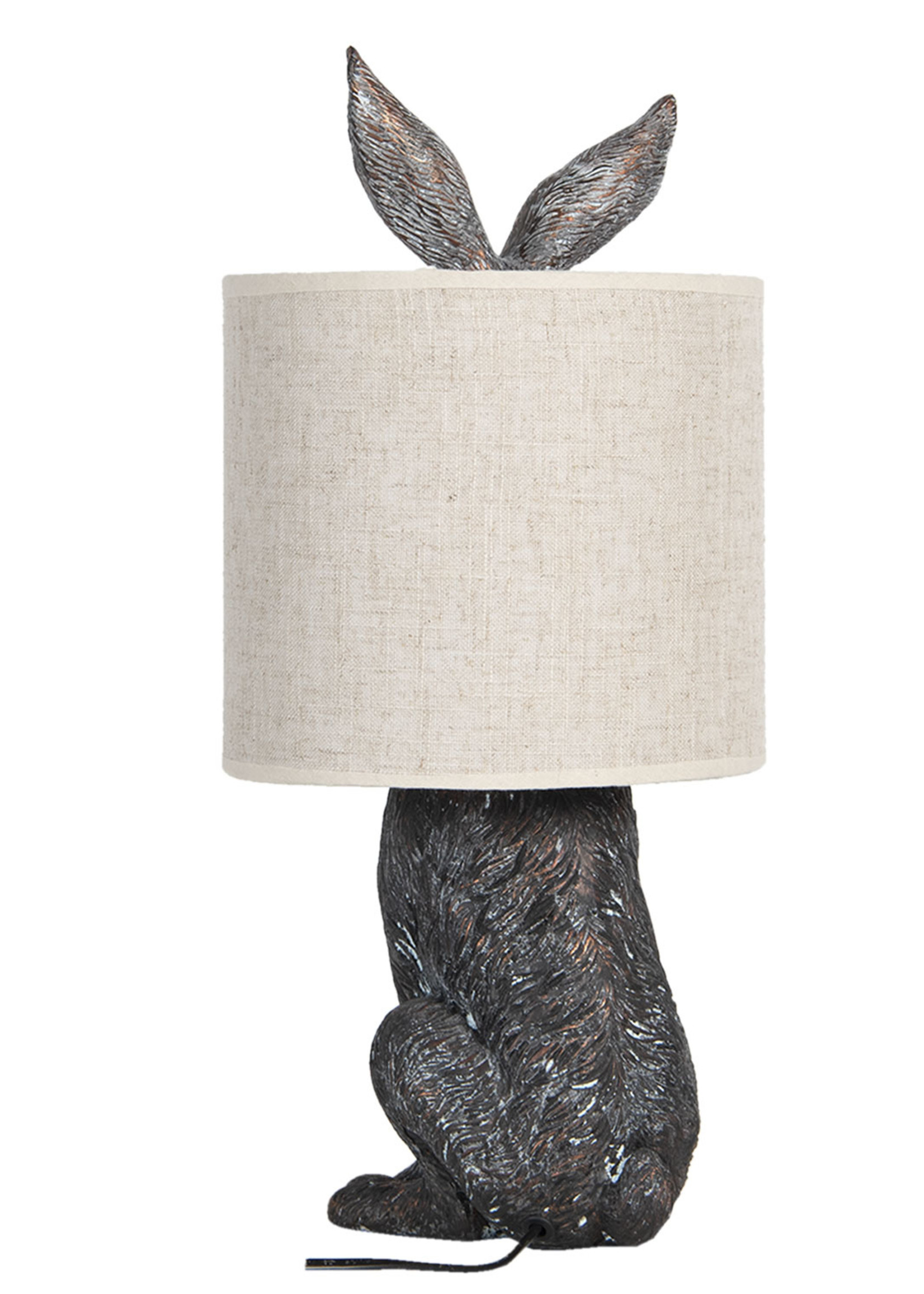 Clayre & Eef Lampe de table Ø 20*45 cm E27/max 1*60W 6LMC0013