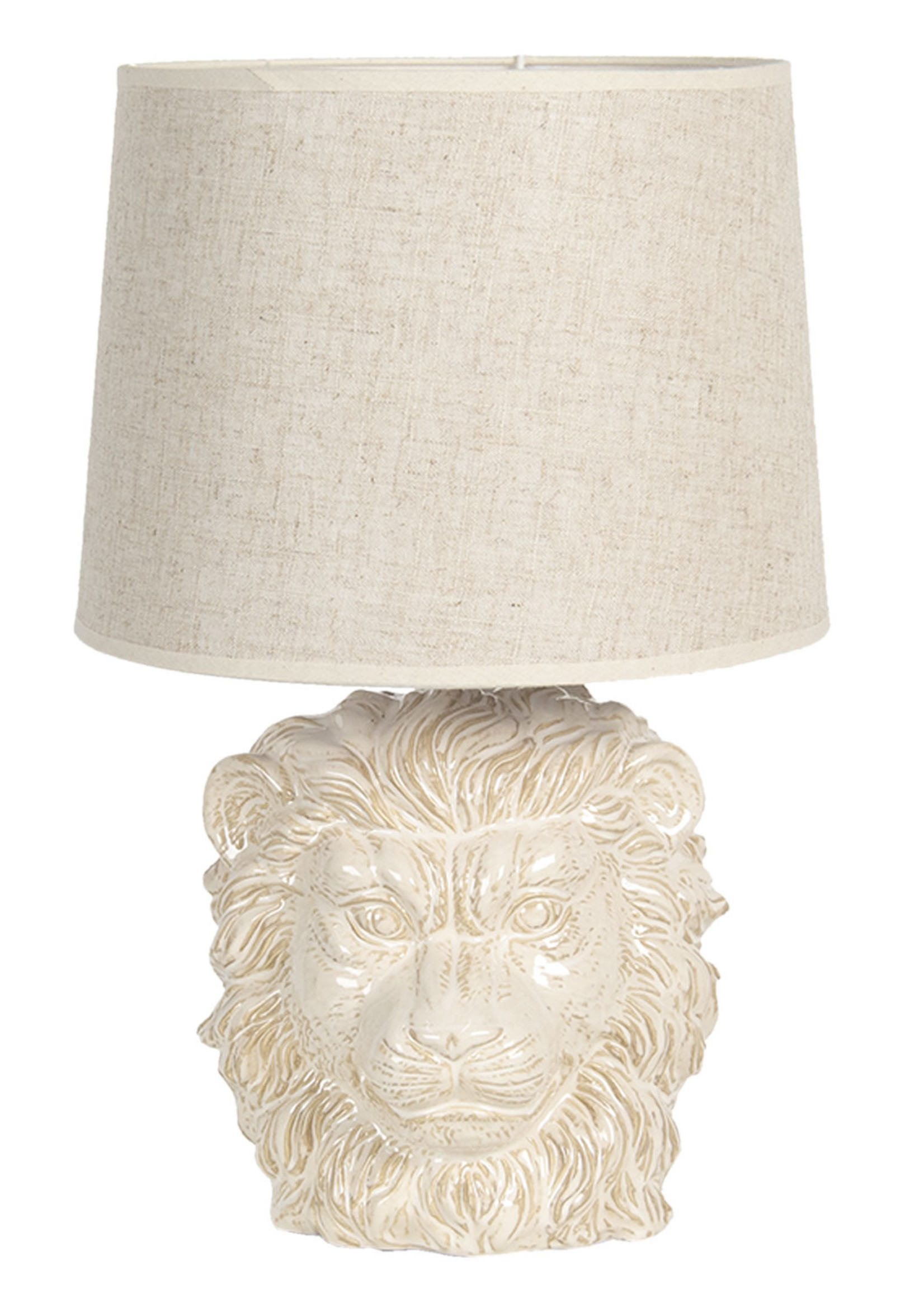 Clayre & Eef Lampe de table Ø 30*49 cm E27/max 1*60W 6LMC0019