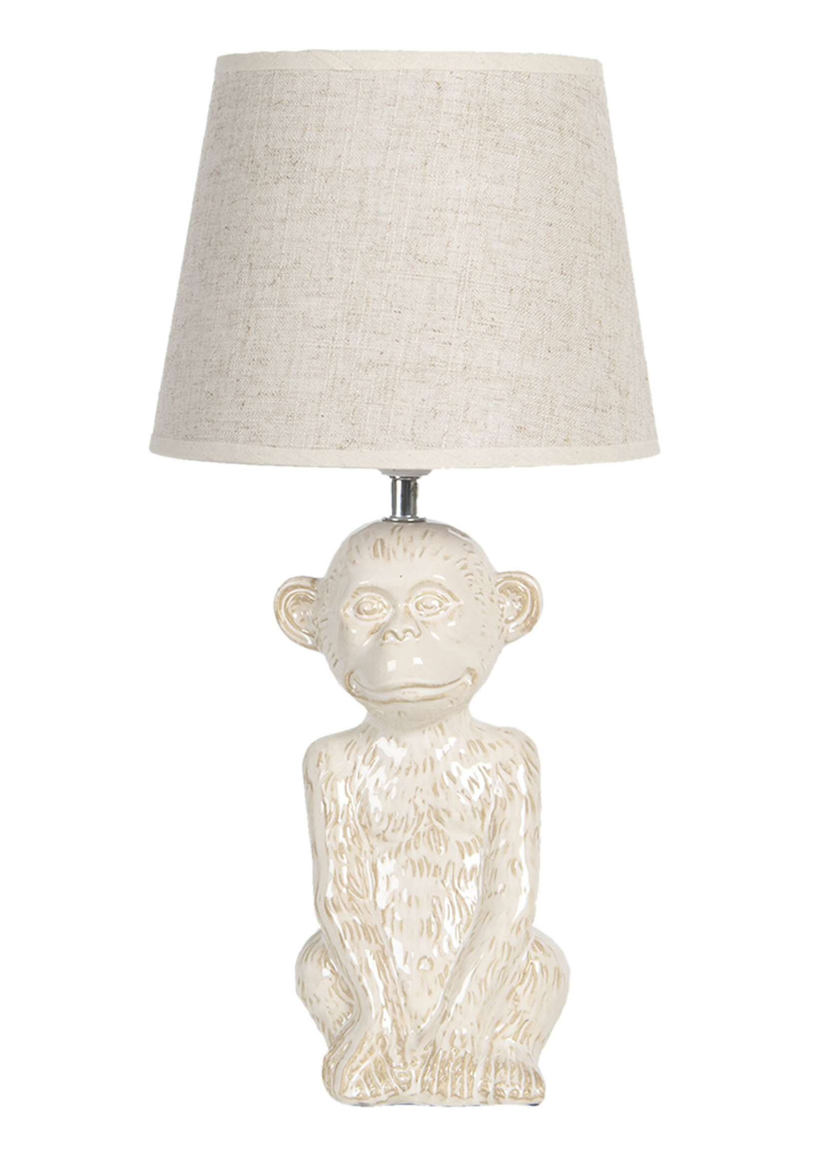 Clayre & Eef Lampe de table Ø 22*46 cm E27/max 1*60W 6LMC0021