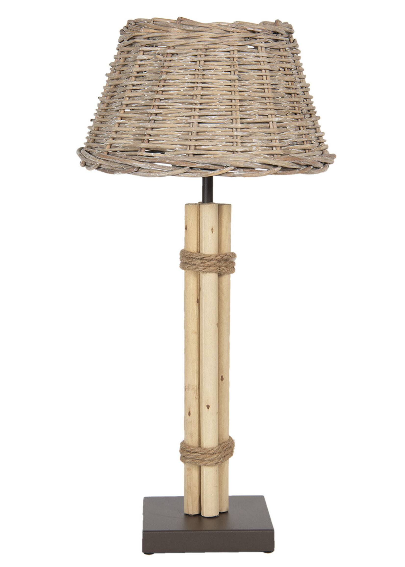 Clayre & Eef Lampe de table Ø 30*61 cm E27/max 1*60W 6LMC0026