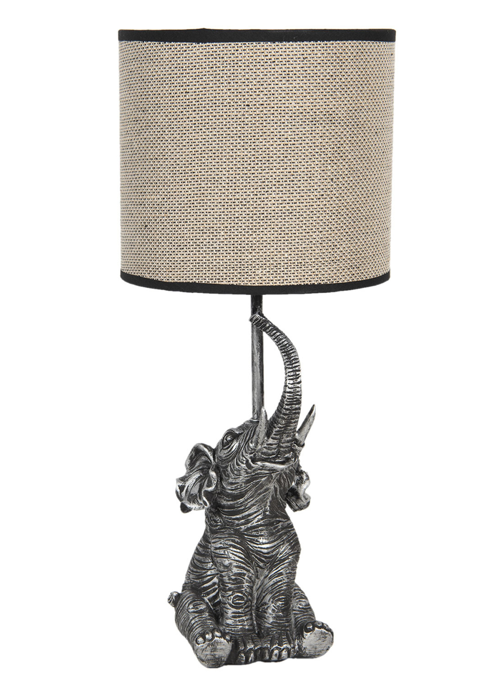 Clayre & Eef Lampe de table Ø 20*45 cm E27/max 1*60W 6LMC0030