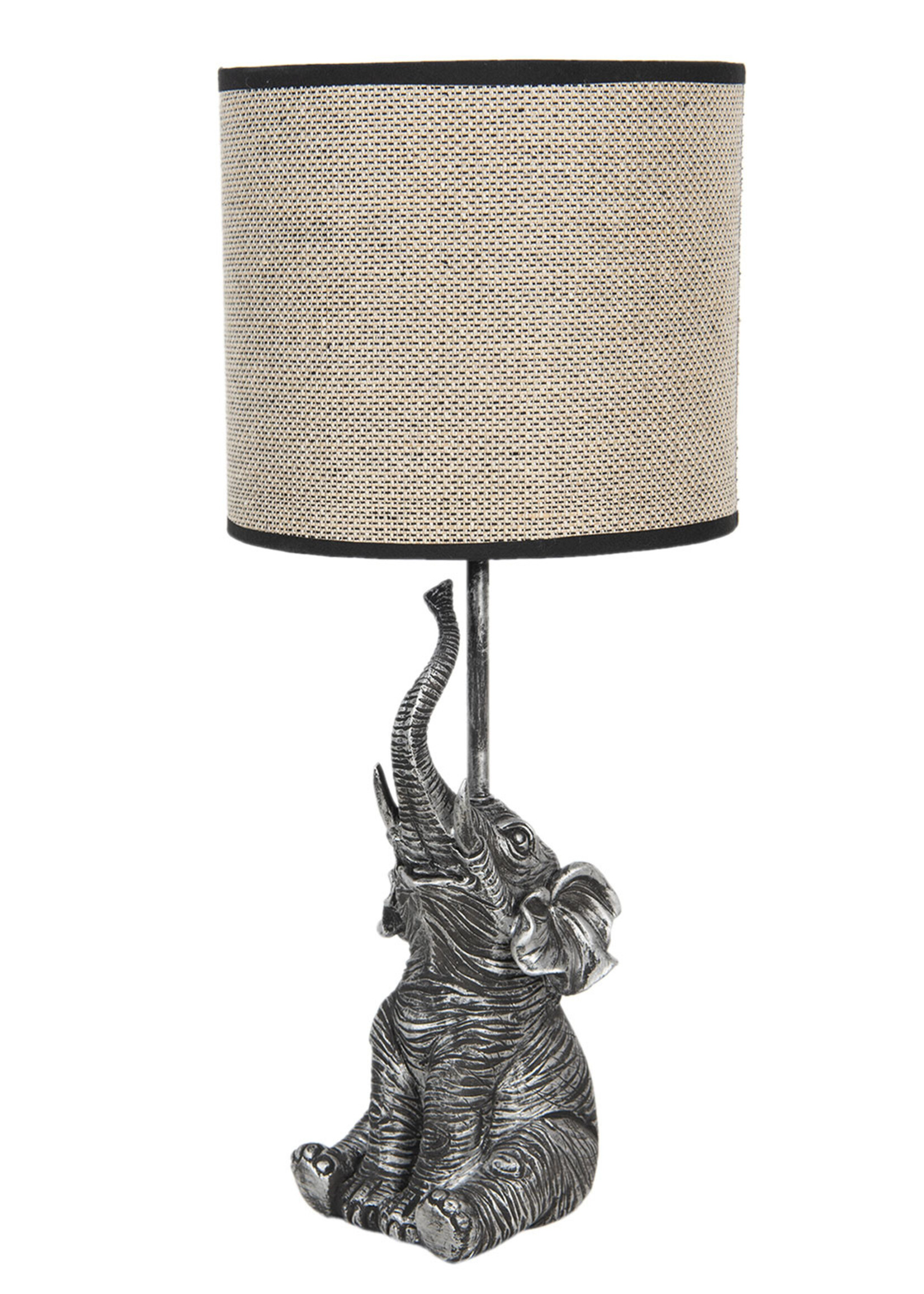 Clayre & Eef Lampe de table Ø 20*45 cm E27/max 1*60W 6LMC0030