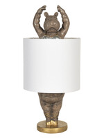 Clayre & Eef Tafellamp Ø 20*44 cm E27/max 1*60W 6LMC0033