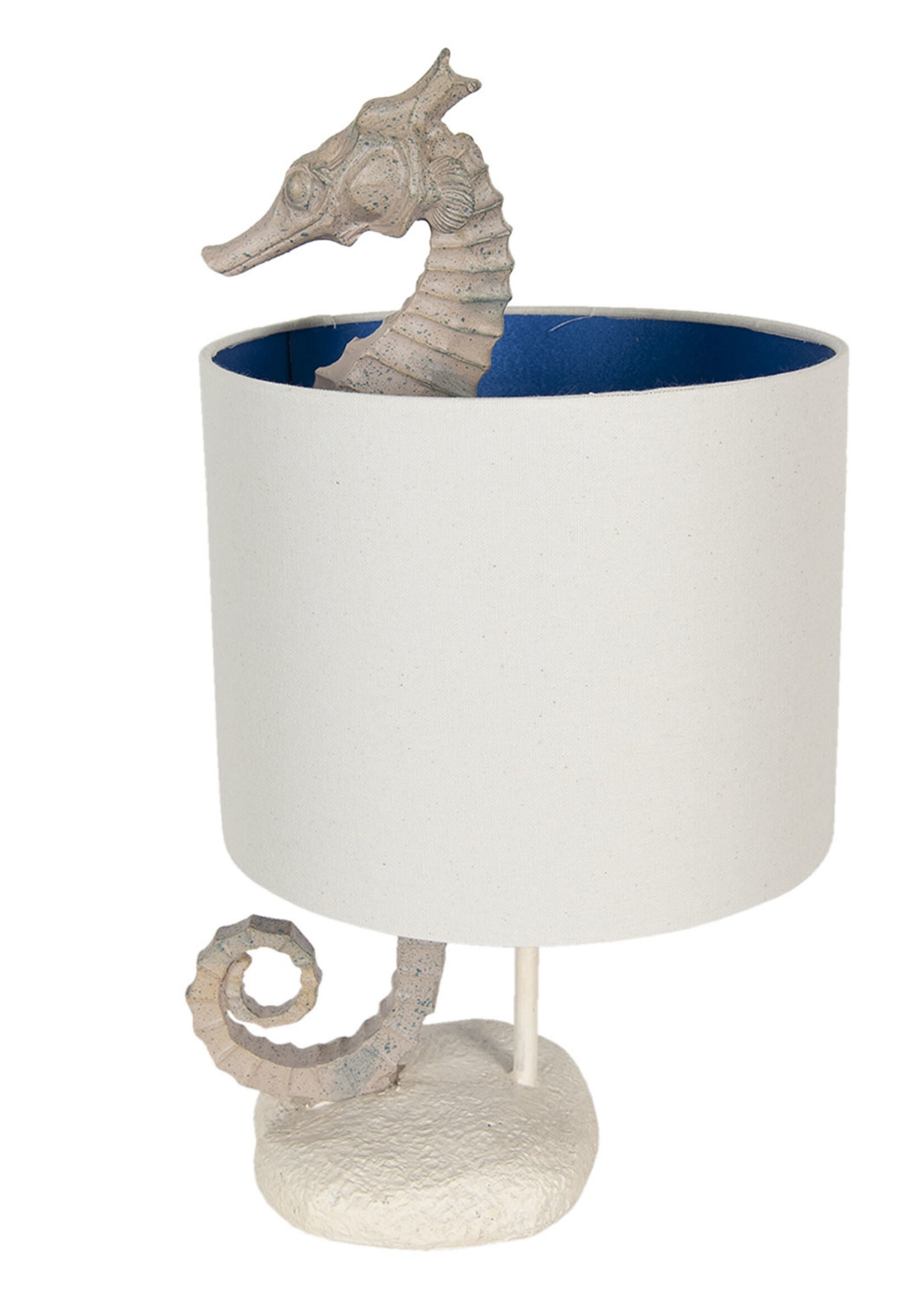 Clayre & Eef Lampe de table Ø 23*44 cm E27/max 1*60W 6LMC0034