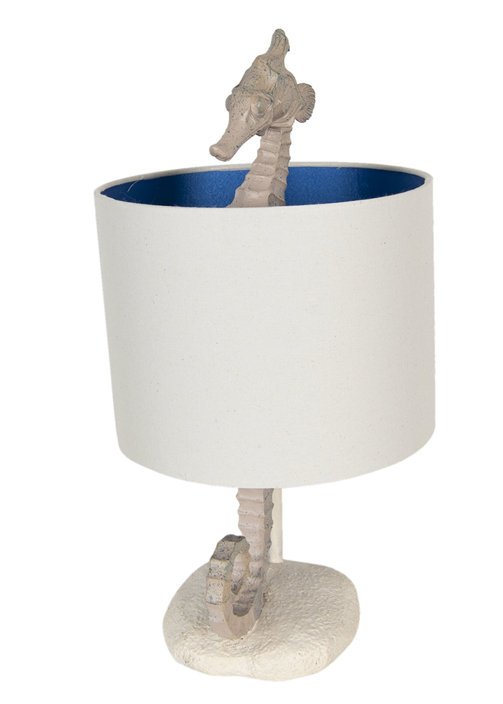 Clayre & Eef Lampe de table Ø 23*44 cm E27/max 1*60W 6LMC0034