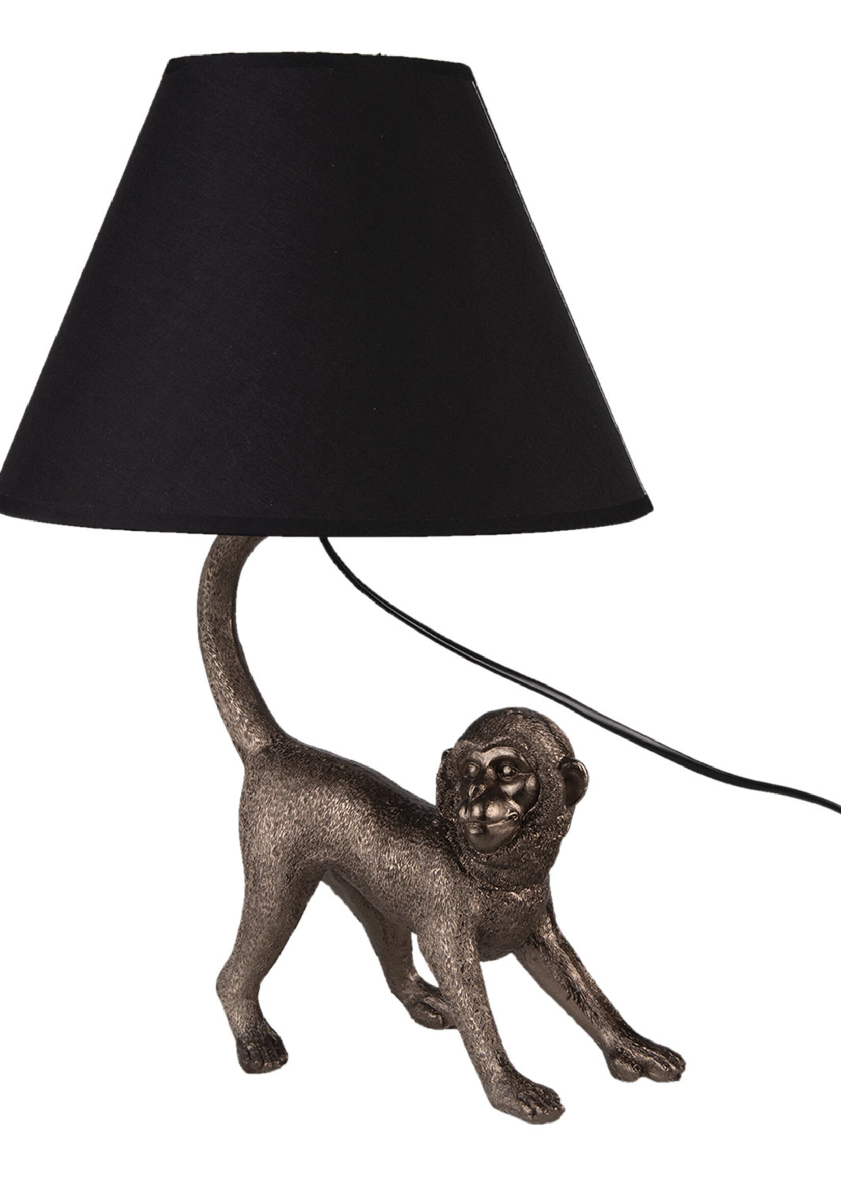 Clayre & Eef Lampe de table 29*27*43 cm E27/max 1*60W 6LMC0035