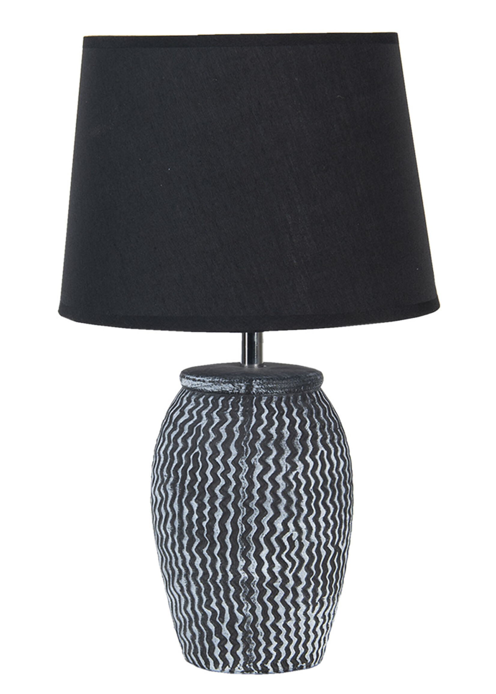 Clayre & Eef Lampe de table Ø 25*41 cm E27/max 1*60W 6LMC0042