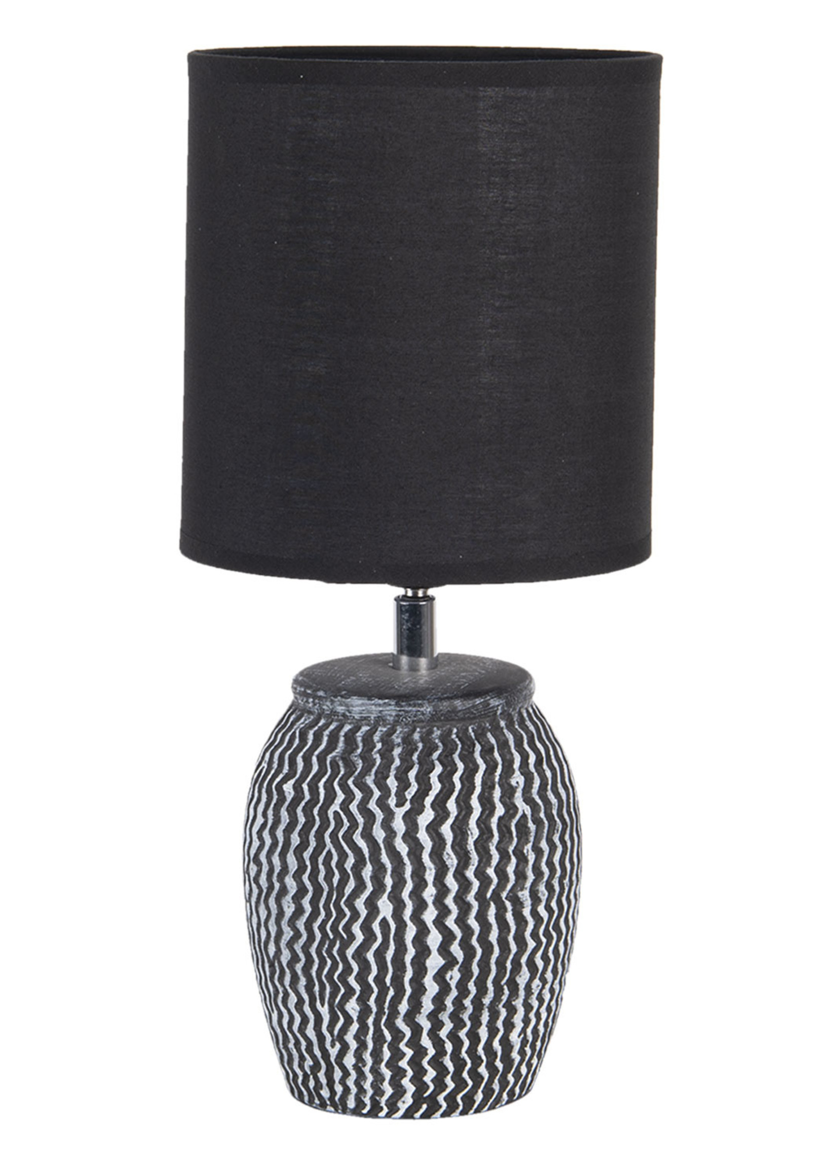 Clayre & Eef Lampe de table Ø 15*36 cm E27/max 1*60W 6LMC0043