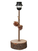 Clayre & Eef Pied de lampe 13*11*34 cm E27/max 1*60W 6LMP127