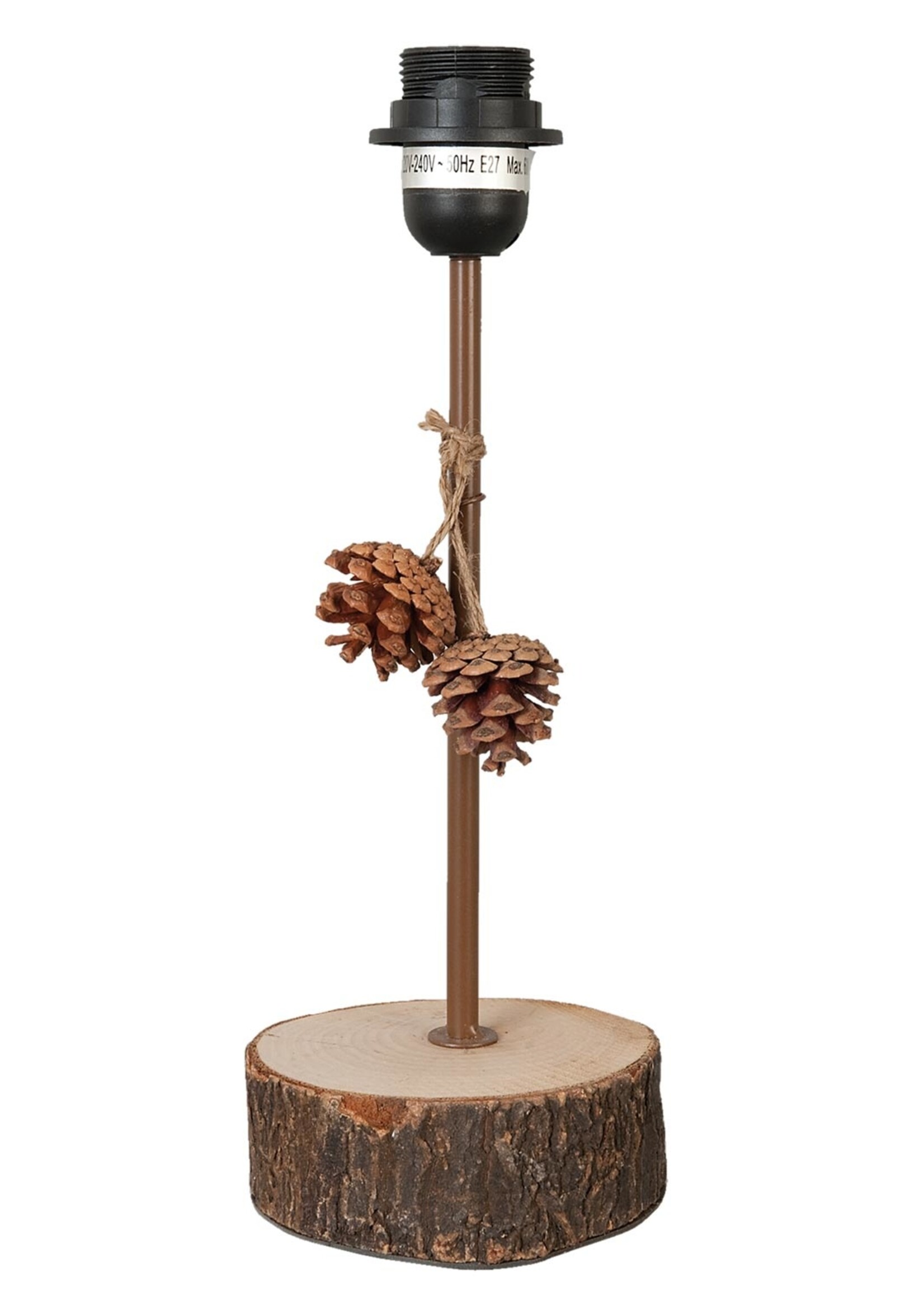 Clayre & Eef Pied de lampe 13*11*34 cm E27/max 1*60W 6LMP127