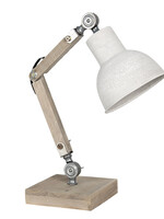 Clayre & Eef Bureaulamp 15*15*47 cm E27/max 1*60W 6LMP494N