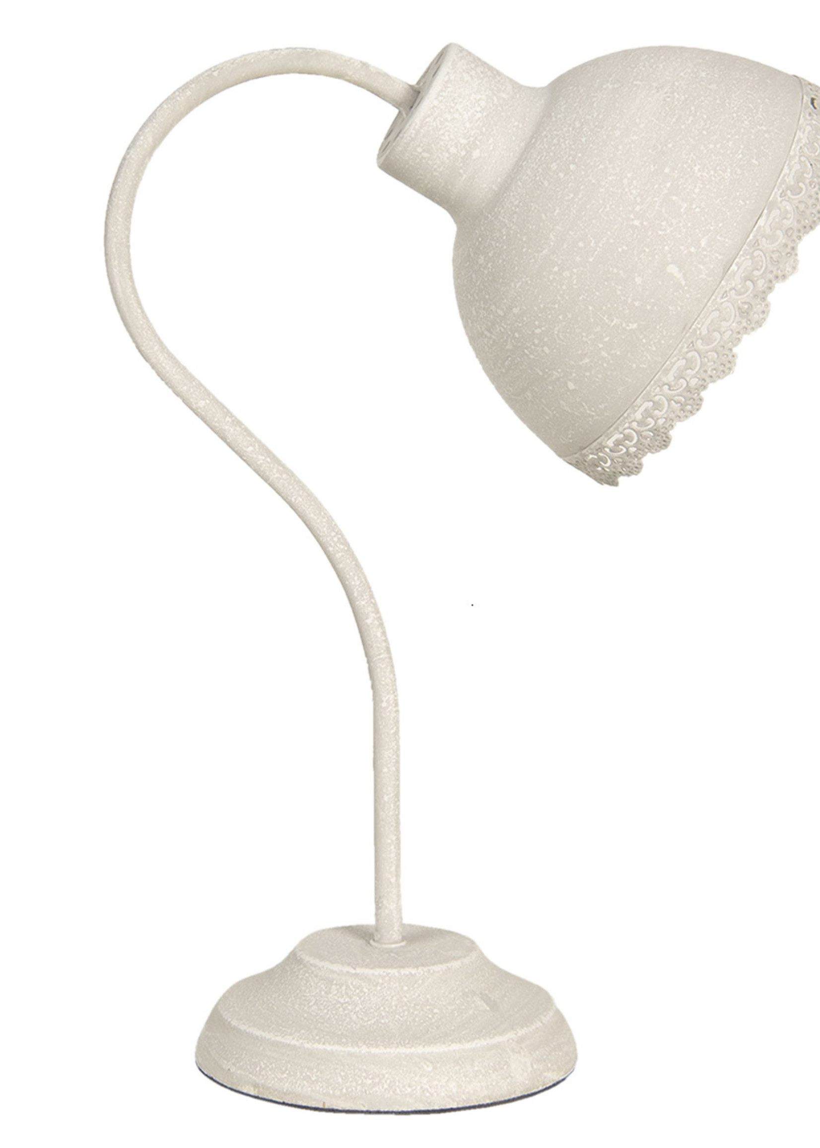 Clayre & Eef Bureaulamp 15*25*34 cm E27/max 1*60W 6LMP553N