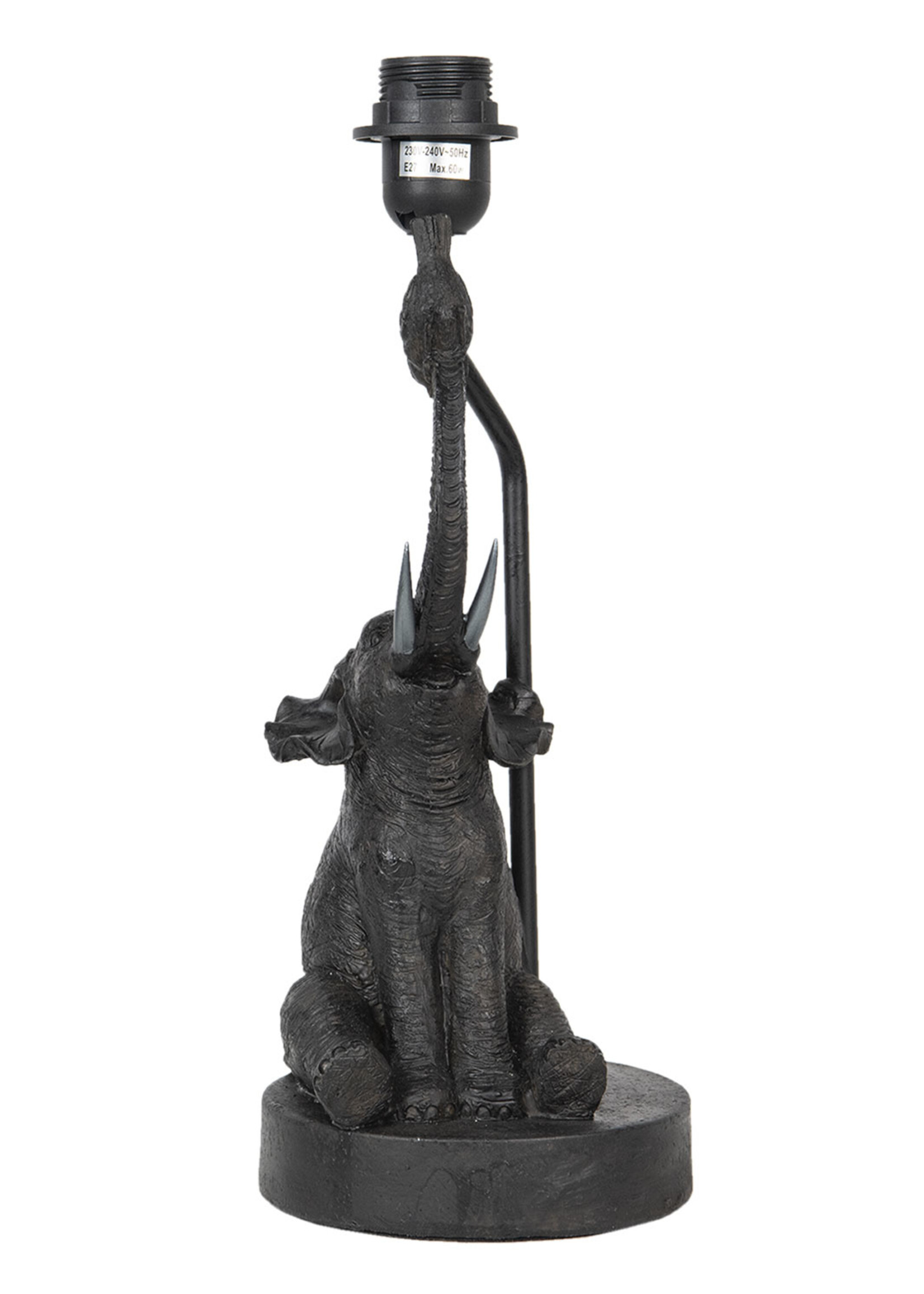 Clayre & Eef Tafellamp 15*15*39 cm E27/max 1*60W 6LMP640