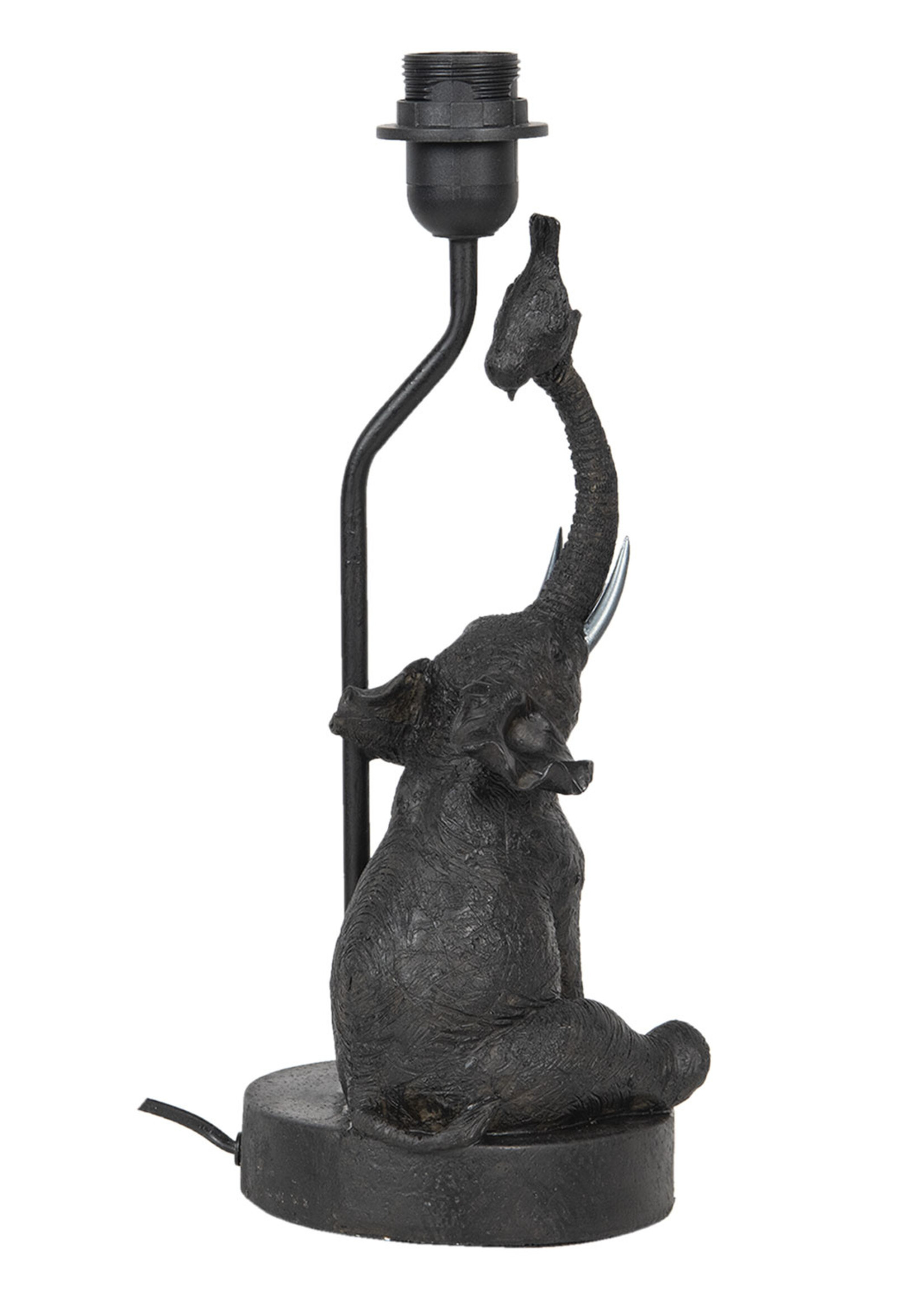 Clayre & Eef Lampe de table 15*15*39 cm E27/max 1*60W 6LMP640