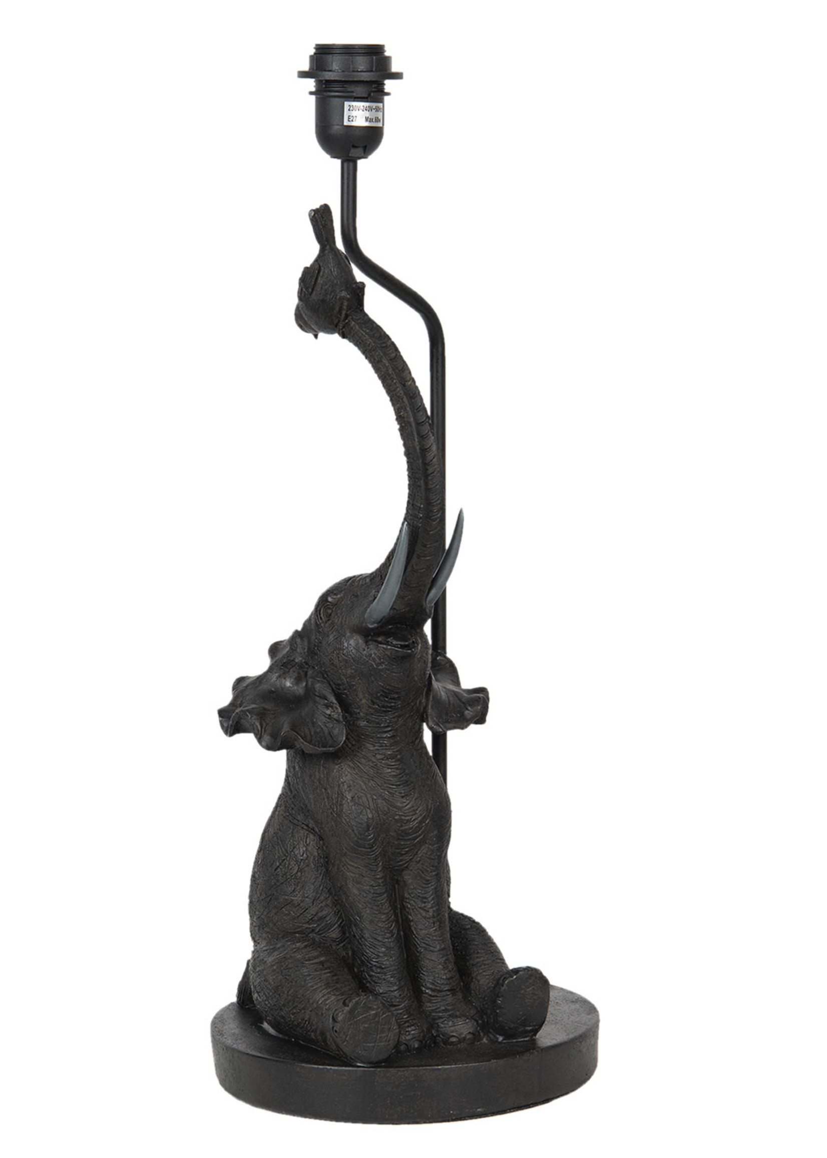 Clayre & Eef Lampe de table 22*22*57 cm E27/max 1*60W 6LMP643