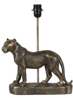 Clayre & Eef Lampenvoet luipaard 31*9*41 cm E27/max 1*60W 6LMP646