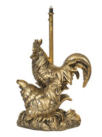 Clayre & Eef Decoratie hanen met LED 14*9*21 cm 6LMP649