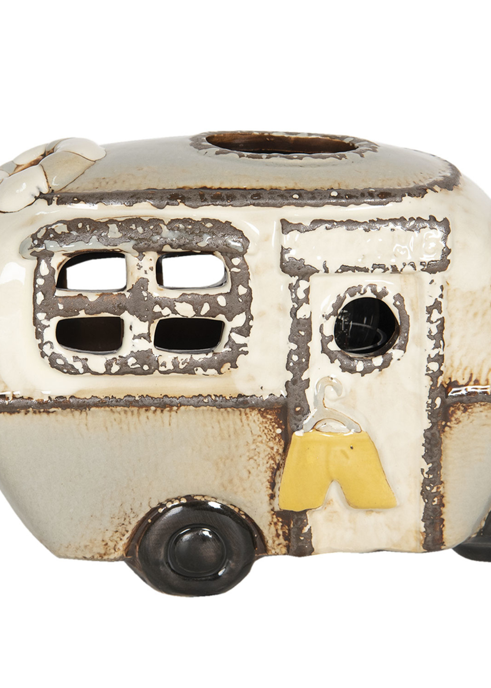 Clayre & Eef Nachtlampje 18*7*13 cm E14/max 1*7W 6LMP663