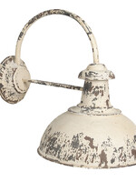 Clayre & Eef Wandlamp 47*30*40 cm E14/max 1*25W 6LMP680