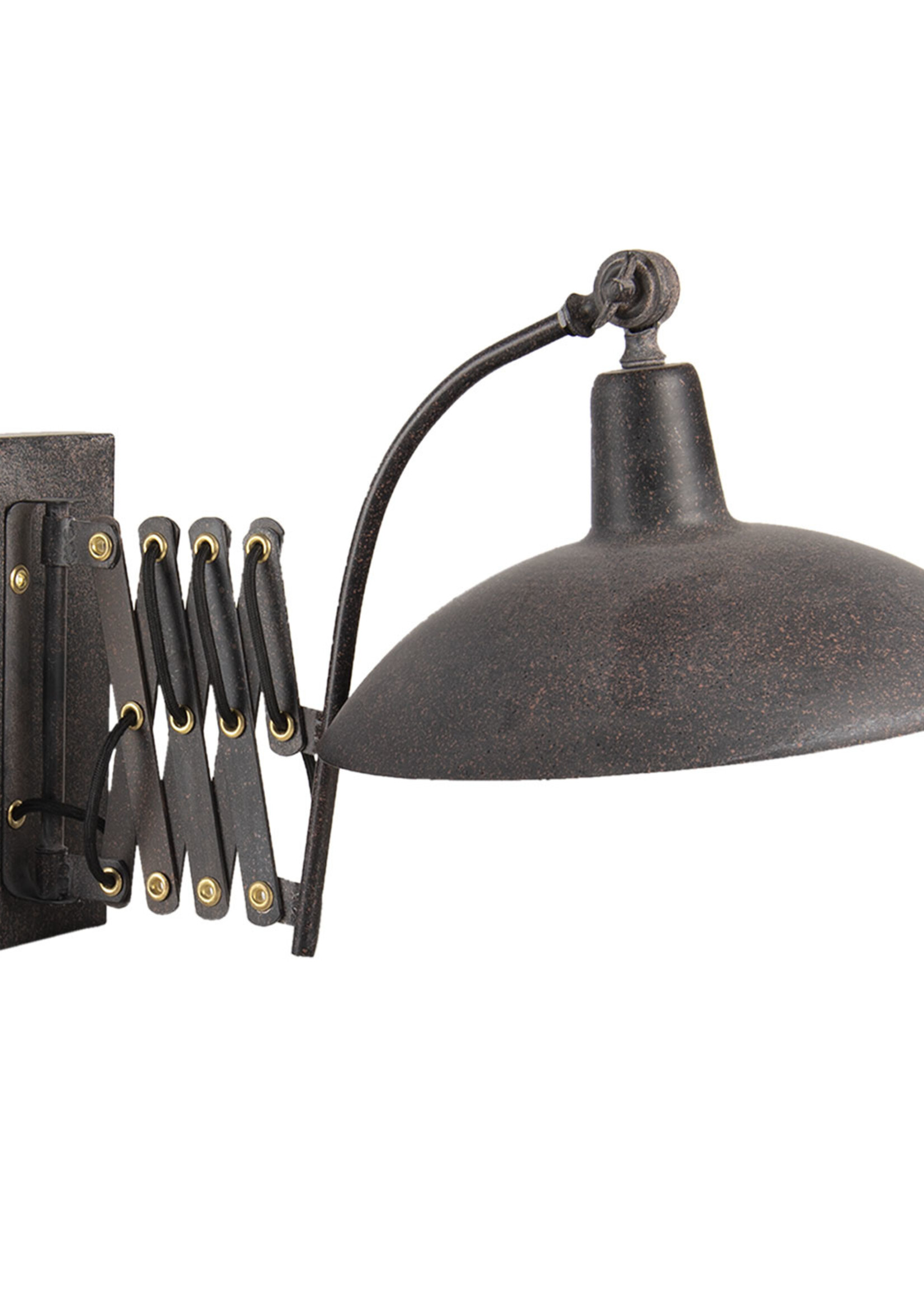 Clayre & Eef Wandlamp 55*33*34 cm E27/max 1*60W 6LMP714