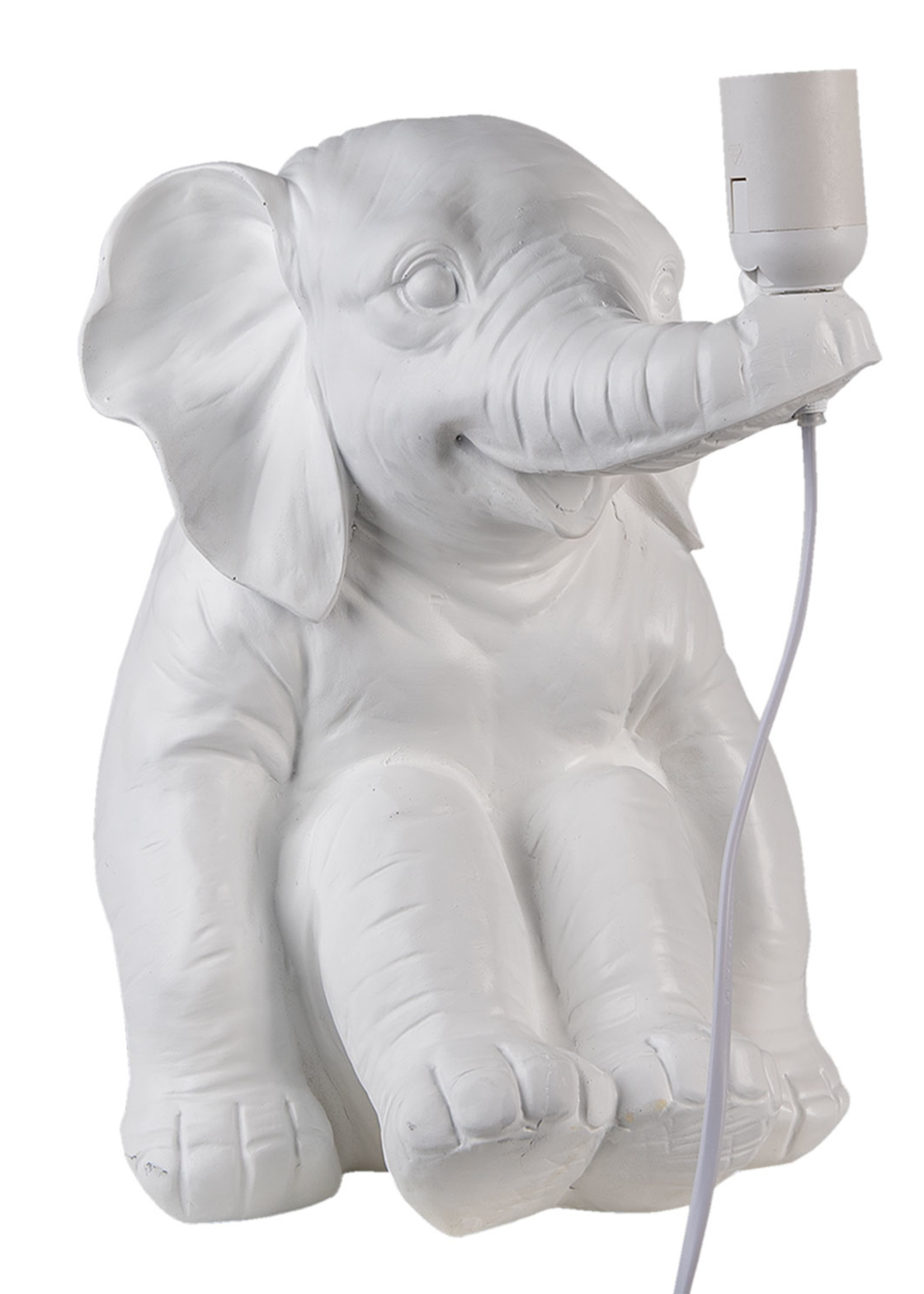 Clayre & Eef Tafellamp olifant 29*23*34 cm E27/max 1*25W 6LMP726