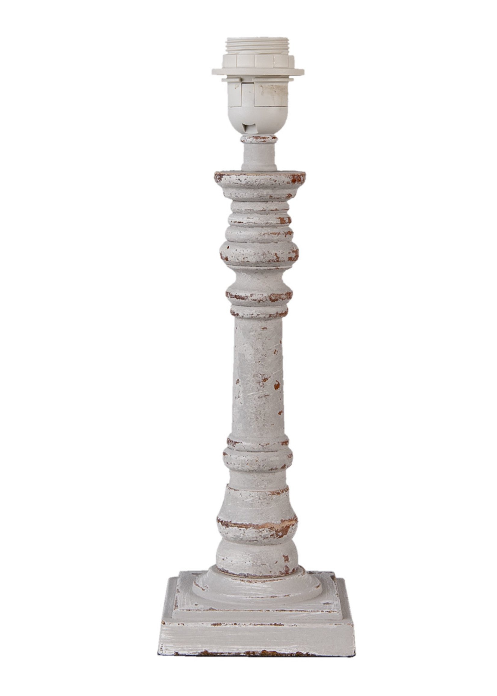 Clayre & Eef Pied de lampe 12*12*37 cm E27/max 1*60W 6LMP730