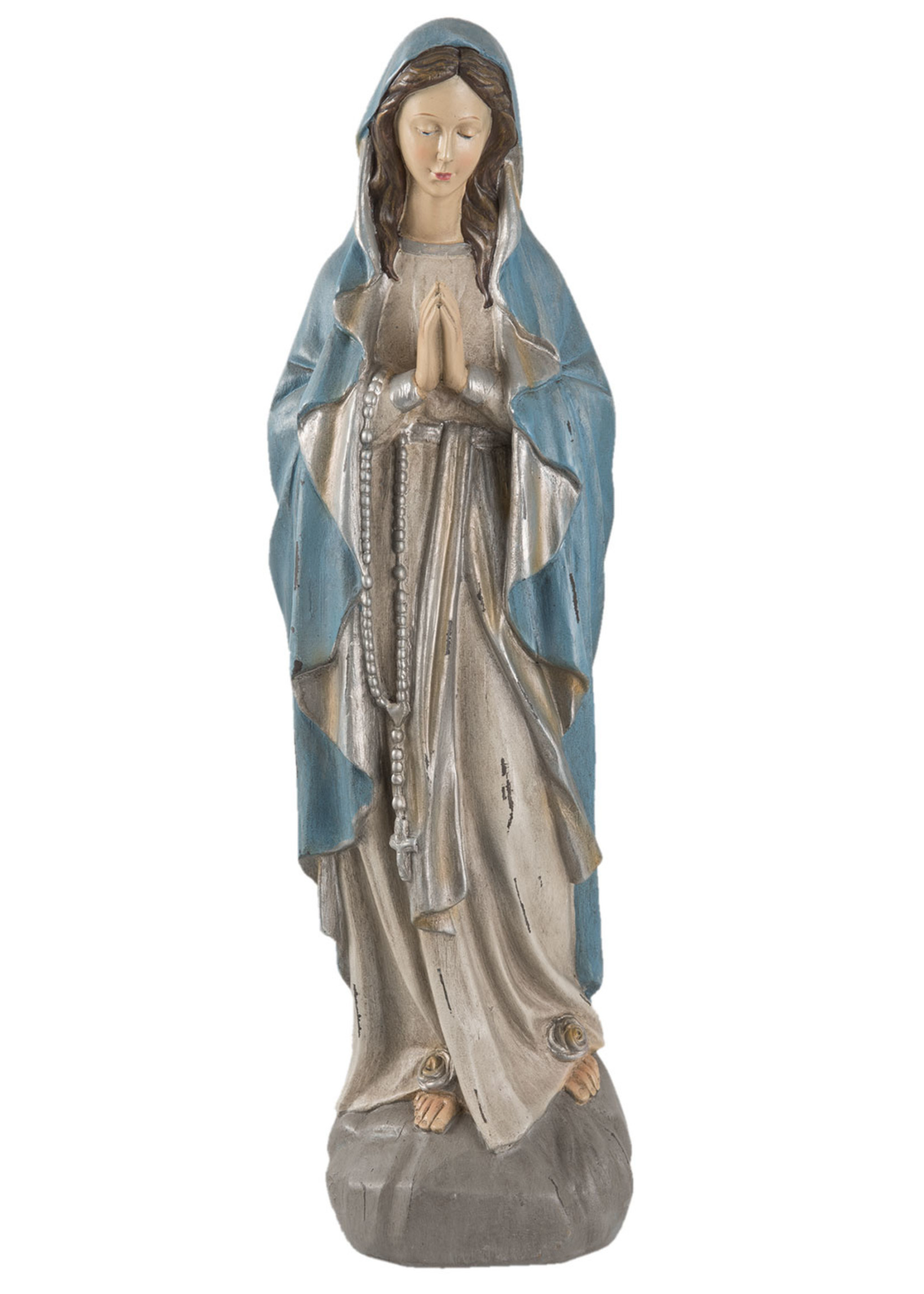 Clayre & Eef Statue madone 15*11*50 cm 6PR1141