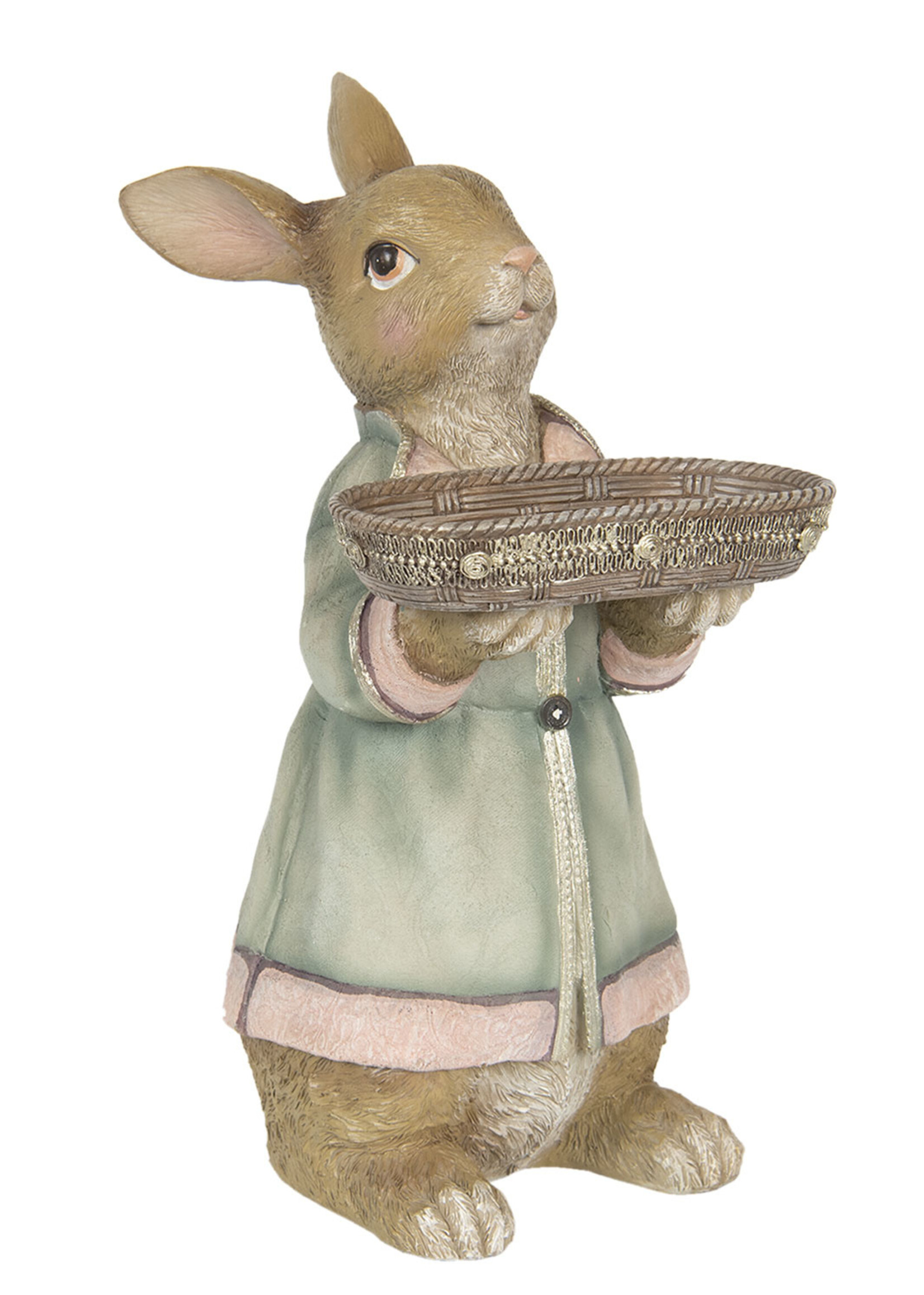 Clayre & Eef Decoratie konijn 23*17*36 cm 6PR2331