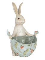 Clayre & Eef Décoration lapin 25*25*36 cm 6PR2339
