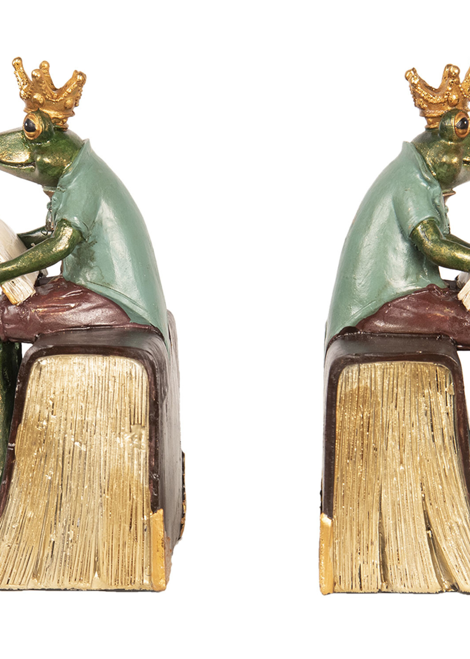 Clayre & Eef Boekensteun (2) 14*10*23 cm 6PR2452