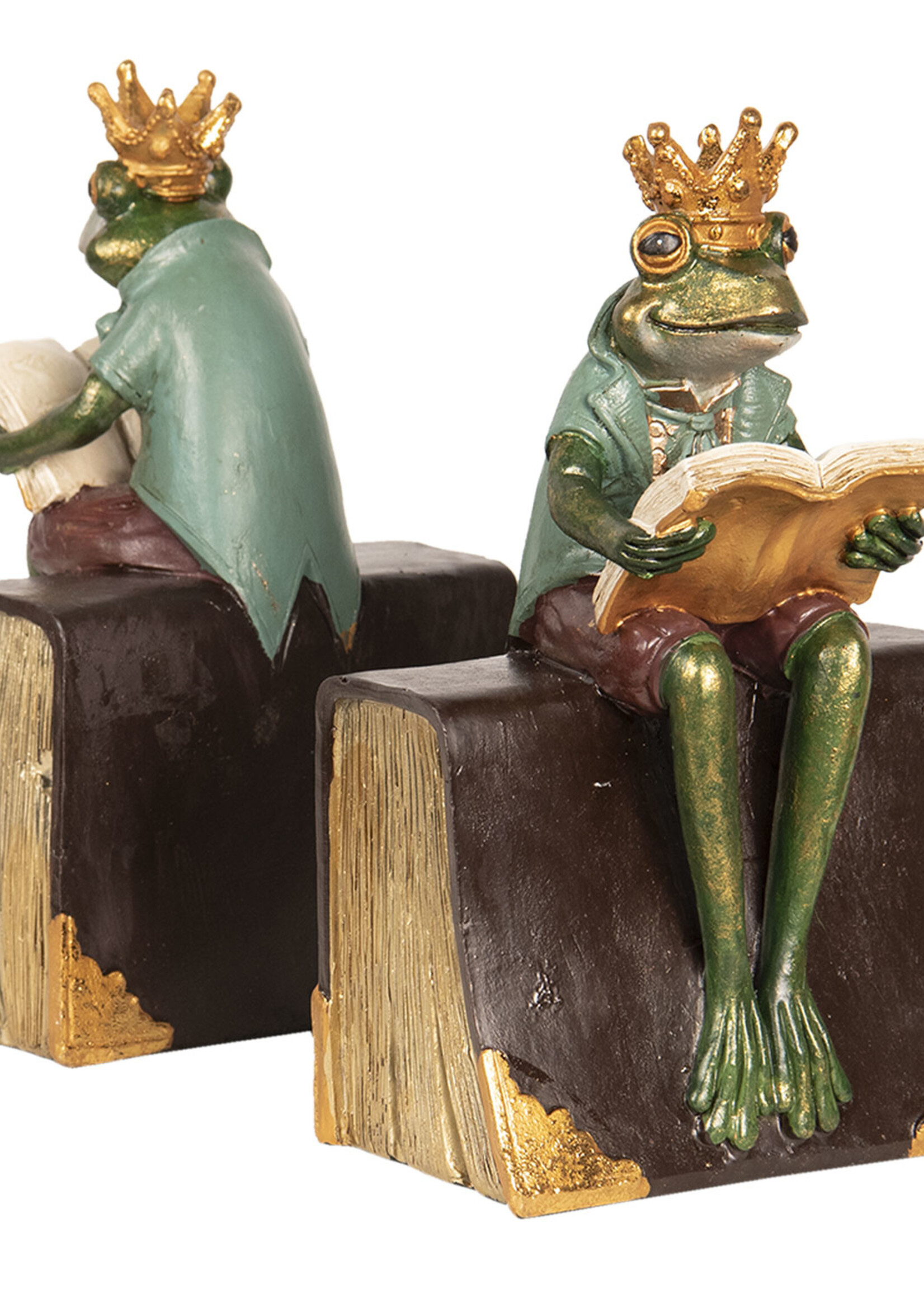 Clayre & Eef Boekensteun (2) 14*10*23 cm 6PR2452