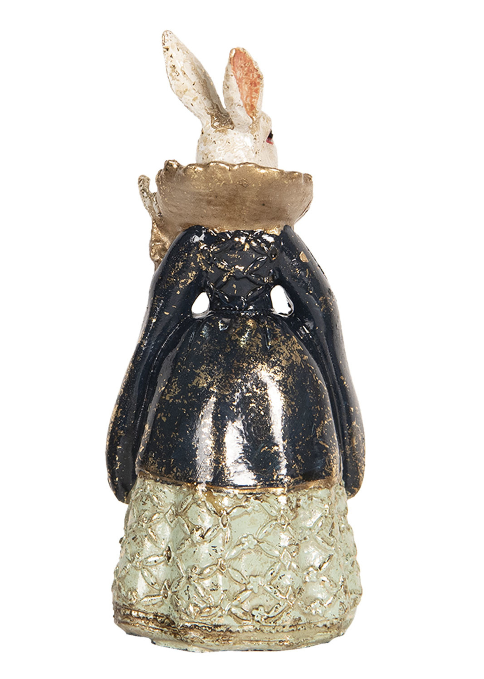 Clayre & Eef Décoration lapin 5*4*11 cm 6PR2525