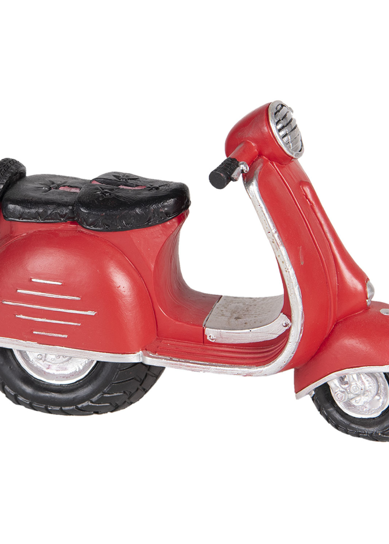 Clayre & Eef Tirelire scooter 19*7*12 cm 6PR2548