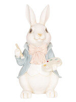 Clayre & Eef Décoration lapin 19*19*38 cm 6PR2604