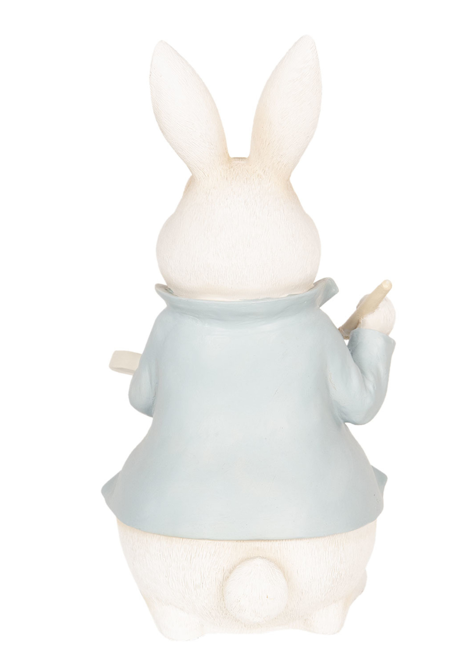 Clayre & Eef Décoration lapin 19*19*38 cm 6PR2604